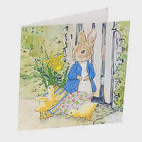 Crystal Art Card Kit: Peter Rabbit and Chicks