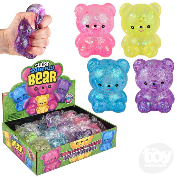 Squeezy Glitter Sugar Bear