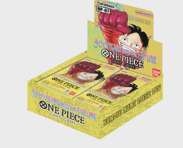 One Piece TCG 500 Years in the Future Booster Display