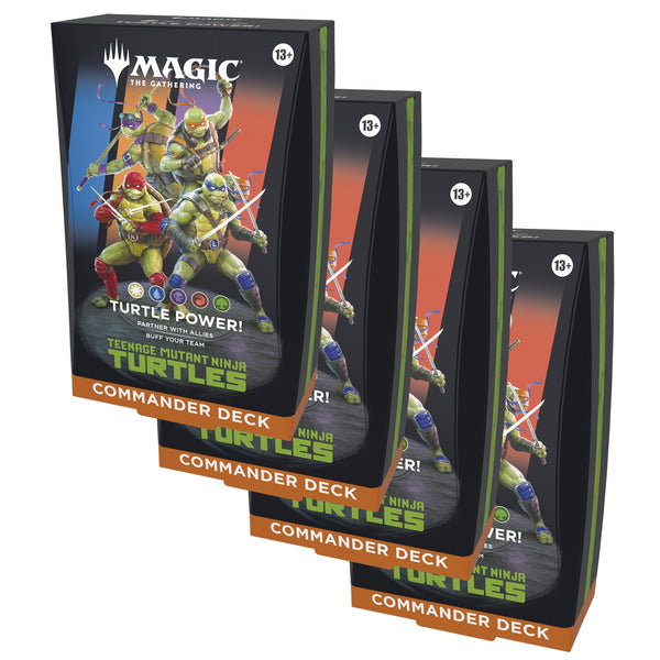 MtG TMNT Commander Deck - Set of 4 (PREORDER - PRICE TBD)