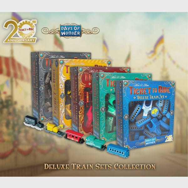 Ticket To Ride: 20th Anniversary Deluxe Train Set Bundle