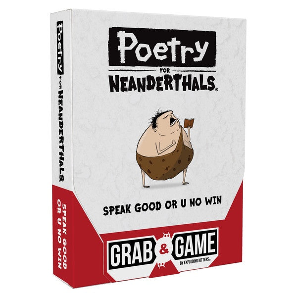 Grab & Game: Poetry for Neanderthals