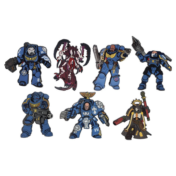 Mystery Loot Pins: Warhammer 40,000 Ultramarines vs Tyranids