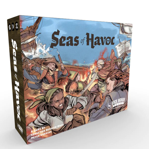 Seas of Havoc Captain's Deluxe Kickstarter Edition w/ Playmat