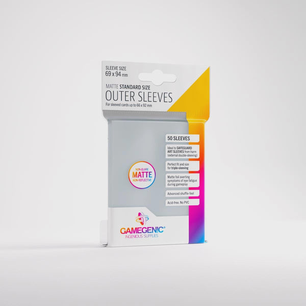 Gamegenic Outer Sleeves Standard Matte