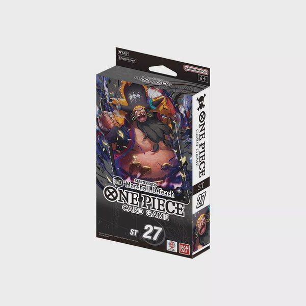 One Piece TCG Starter Deck 27: (Black) Marshall D Teach I'm Board! Games & Family Fun One Piece TCG Starter Deck 27: (Black) Marshall D Teach I'm Board! Games & Family Fun