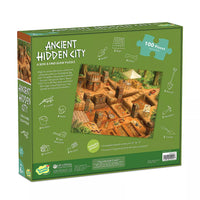 100 Seek and Find Glow Puzzle: Ancient Hidden City