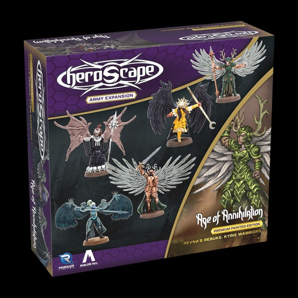 Heroscape: Revna's Rebuke: Kyrie Warriors Army Expansion Premium Painted Edition