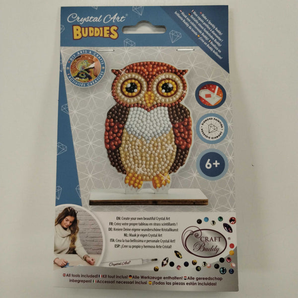 Crystal Art Buddies: Woodland Owl