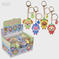 Kawaii Fruit Animal Clip On