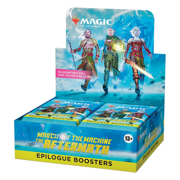 MtG March of the Machine Aftermath Epilogue Booster Display