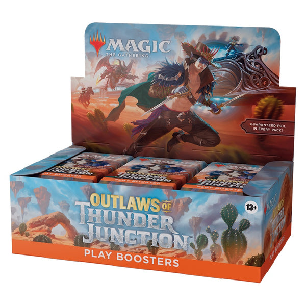 MtG Outlaws of Thunder Junction Play Booster Display