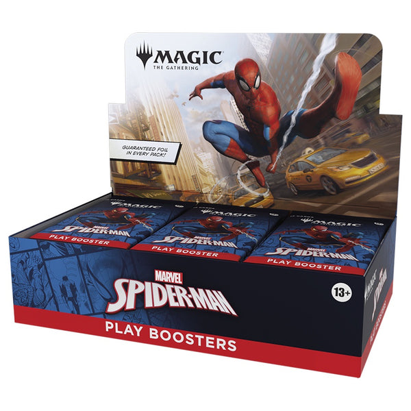 MtG Spider-Man Play Booster Display