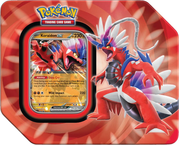 pokemon scarlet and violet trading cards value Pokemon Scarlet & Violet Paldea Legends Tin – I'm Board! Games & Family Fun