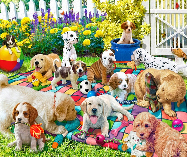 1000 Playful Pups on Parade