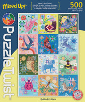 500 Puzzle Twist Quilted Critters