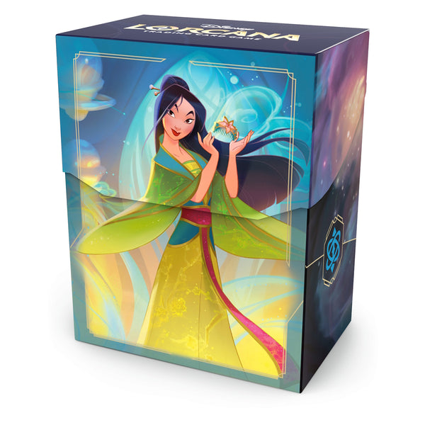 Lorcana Fabled Deck Box: Mulan (PREORDER)