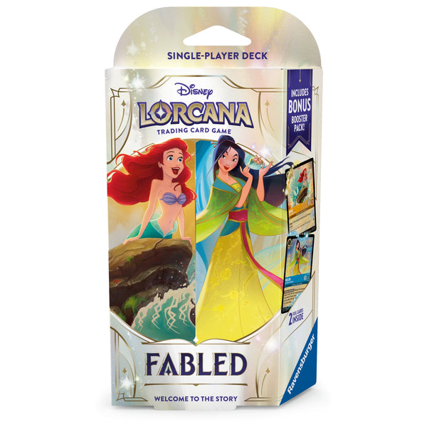 Lorcana: Fabled Starter Deck (Amber & Sapphire)