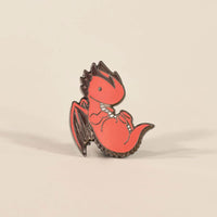 Draggi Enamel Pin: Float