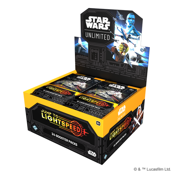 Star Wars Unlimited: Jump to Lightspeed Booster Display