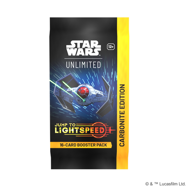 Star Wars Unlimited: Jump to Lightspeed Carbonite Booster Pack