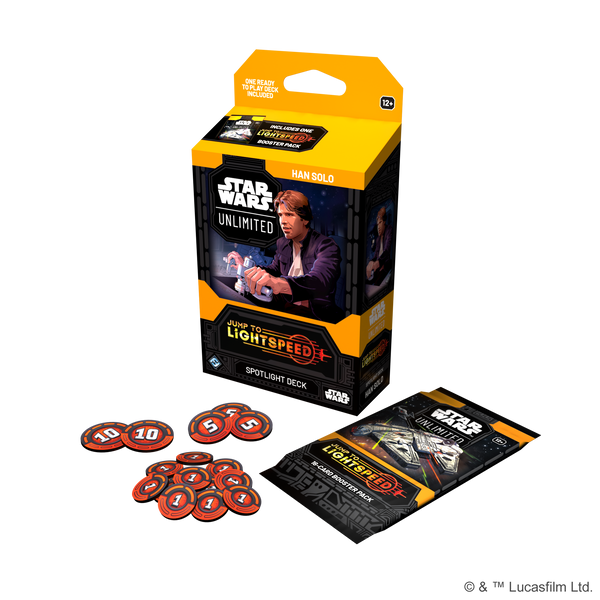 Star Wars Unlimited: Jump to Lightspeed Spotlight Deck - Han Solo