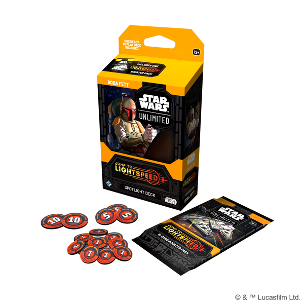 Star Wars Unlimited: Jump to Lightspeed Spotlight Deck - Boba Fett