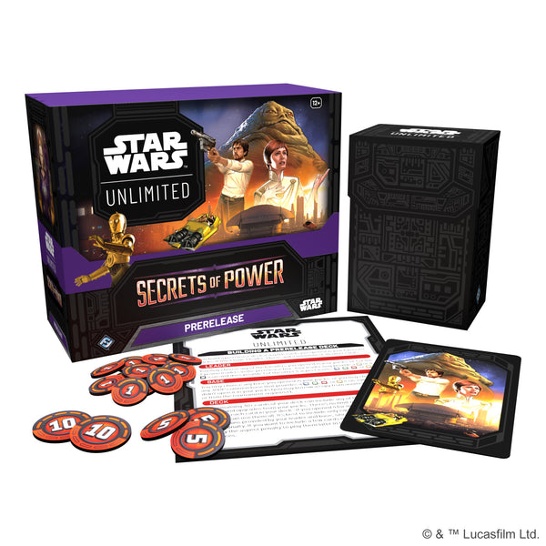 SWU Secrets of Power Prerelease Box (PREORDER)