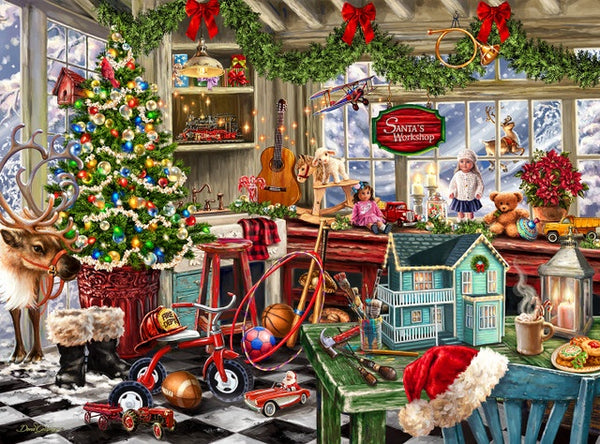 1000 Santa's Workshop (Springbok)