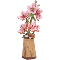 Wooden Bloom Craft: Sakura Flower