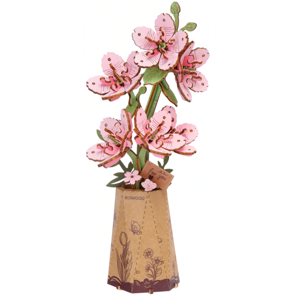 Wooden Bloom Craft: Sakura Flower
