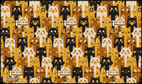 Gamermats Premium Playmat: Cat Pattern