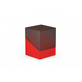 Ultimate Guard Boulder Synergy Deckbox: Black Red