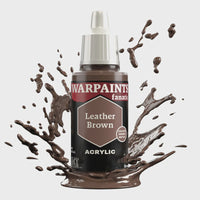 Army Painter Fanatic Bottle: Acrylics - Leather Brown (18ml)