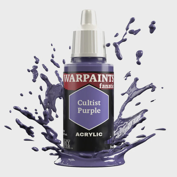 Army Painter Fanatic Bottle: Acrylics - Cultist Purple (18ml)