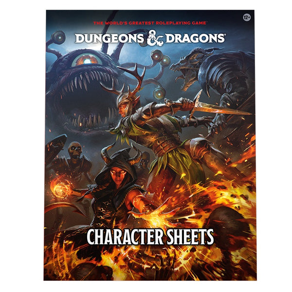 Dungeons & Dragons Character Sheets (2024)