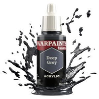 Army Painter Fanatic Bottle: Acrylics - Deep Grey (18ml)