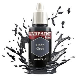 Army Painter Fanatic Bottle: Acrylics - Deep Grey (18ml)