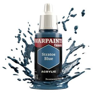 Army Painter Fanatic Bottle: Acrylics - Stratos Blue (18ml)