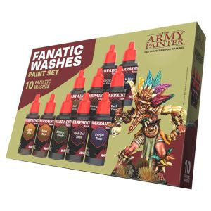Army Painter Fanatic Set: Washes Paint Set