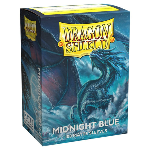 Dragon Shield Matte Midnight Blue Sleeves (100)