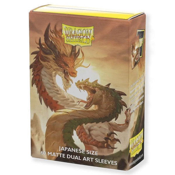 Dragon Shield Matte Dual Art Japanese Size Sleeves Wood Snake 2025 (60)