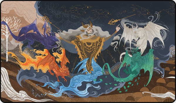 Gamermats Premium Playmat: Legend of the Baby Dragons