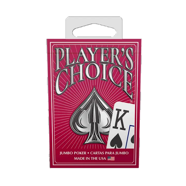 Player's Choice Linen Finish Jumbo Index Poker Cards