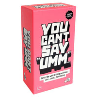 You Can't Say "umm"