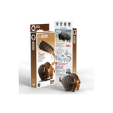 EUGY 3D Cardboard Model: Bison