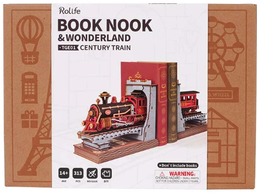 DIY Book Nook: Century Train