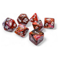 Festive Polyhedral Symphony/white 7-Die Set