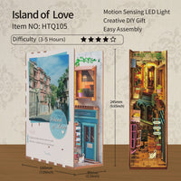 DIY Book Nook: Island of Love