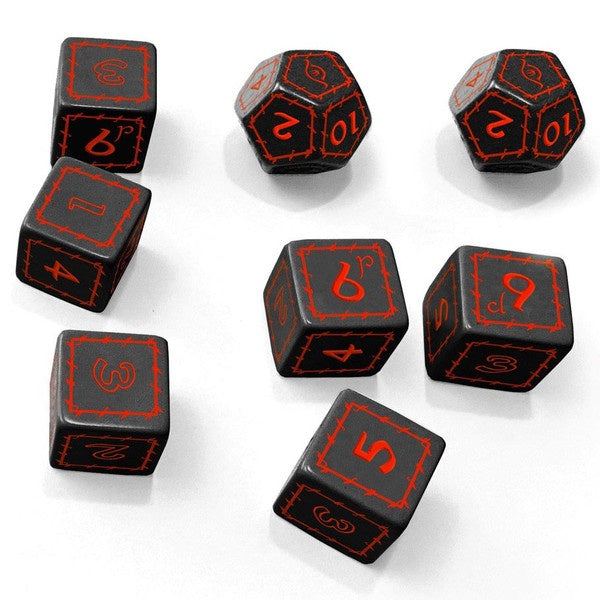 The One Ring RPG 2nd Ed: Black Dice Set